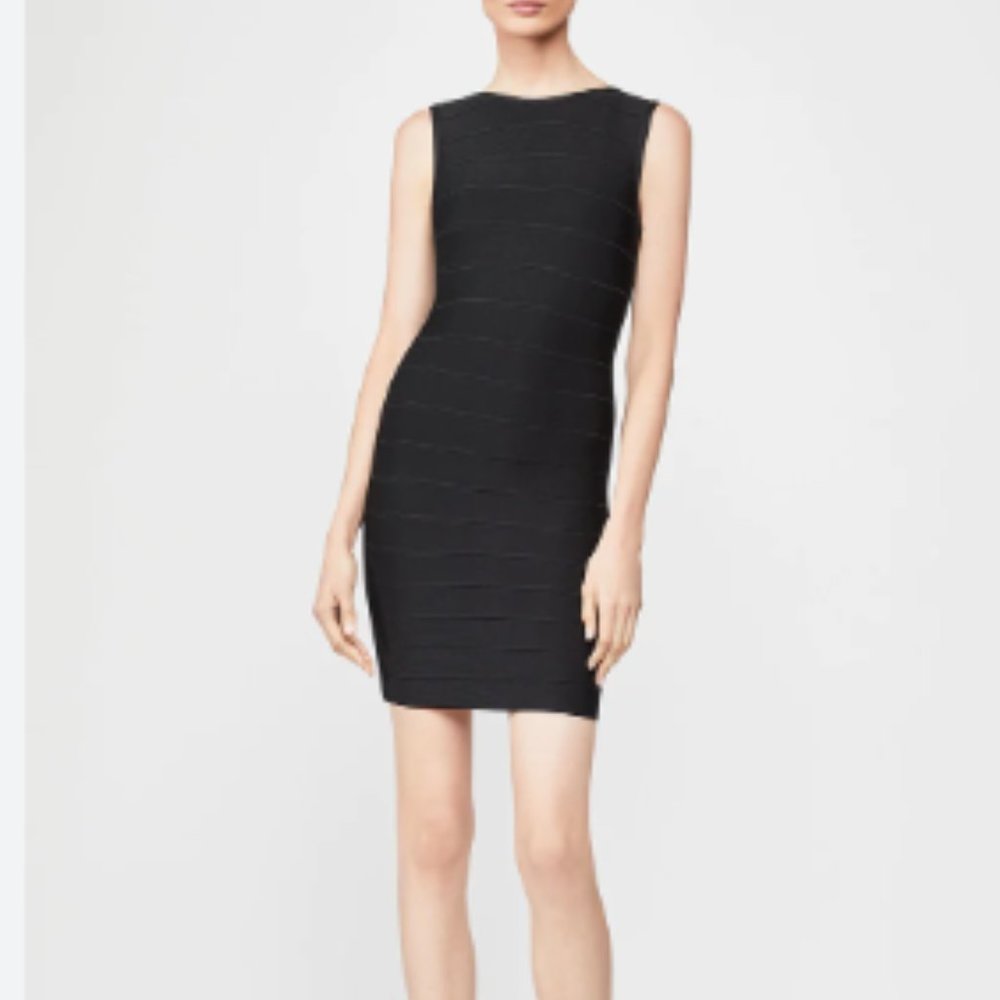 Black Bandage Sheath Dress Calvin Klein Size 2